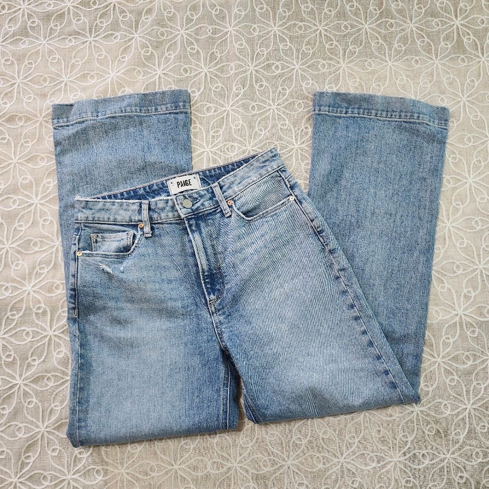 Paige Leenah Ankle Jeans in San Sebastian Size 27